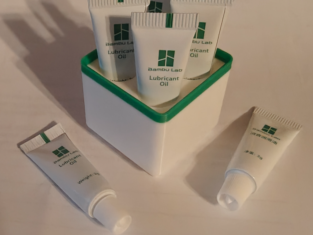 Lubricating Oil Gridfinity Bin (Multiple sizes)