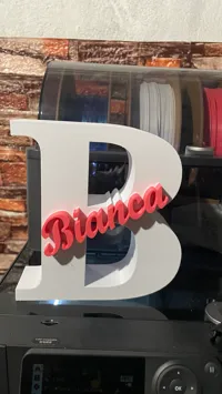 Lettre décorative Bianca — photo 3