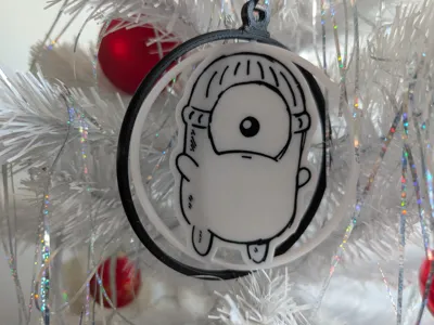 Christmas Ornament - Plankton Body