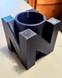 Pencil Cup - 0.2mm layer, 2 walls, 15% infill, Ironing TS