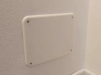 Electrical junction box cover