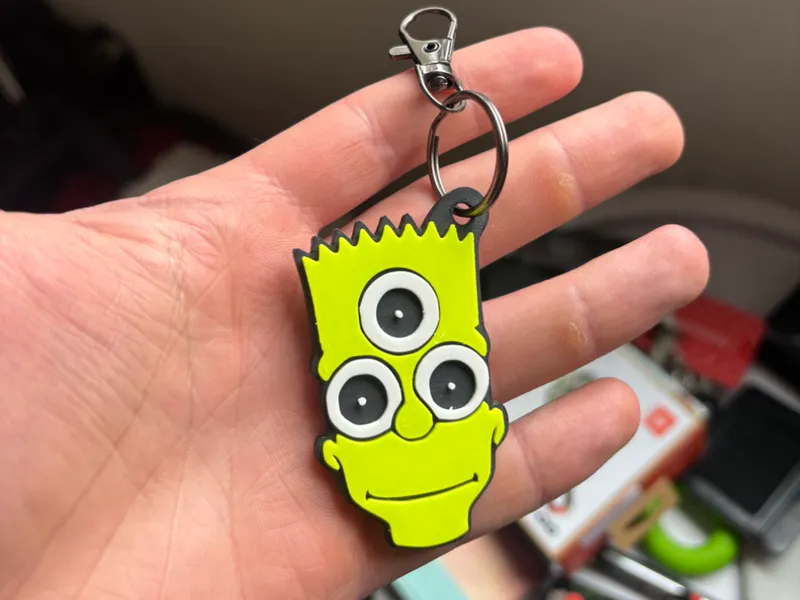 Simpson Keychain