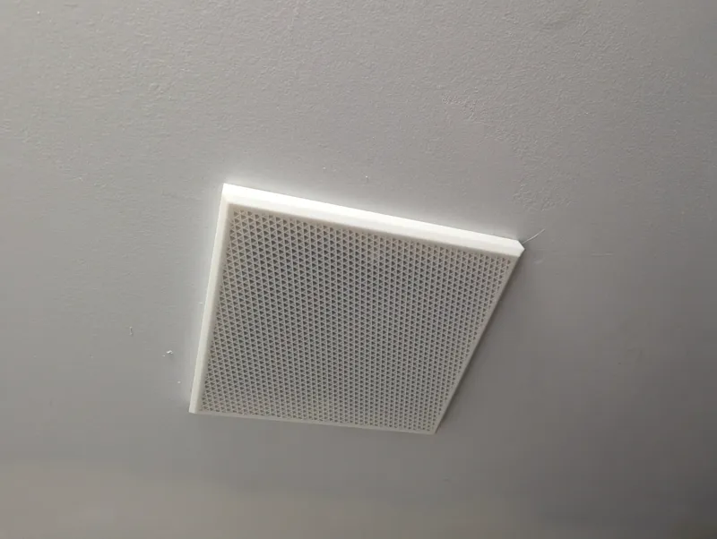 Bathroom fan cover