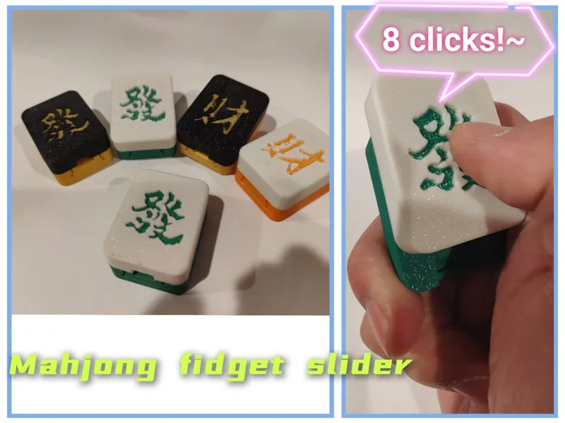 MAHJONG FIDGET SLIDER