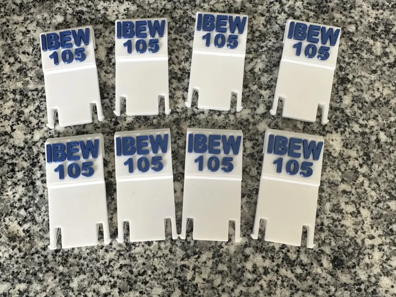 IBEW 105 Hard Hat Clip