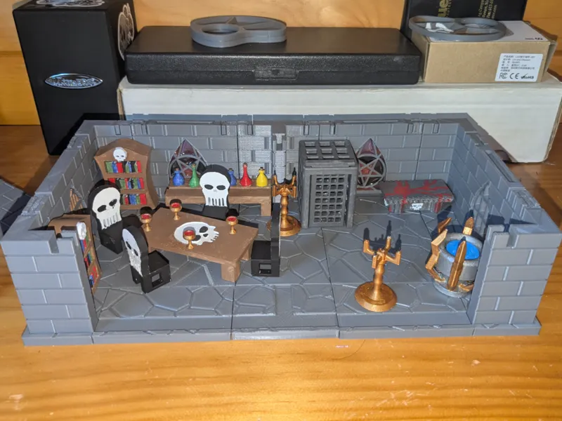 Abandoned Cultist Lair I-Dungeon modular system 