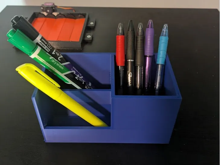 Simple Desk Pen Holder & Minimalist Versions