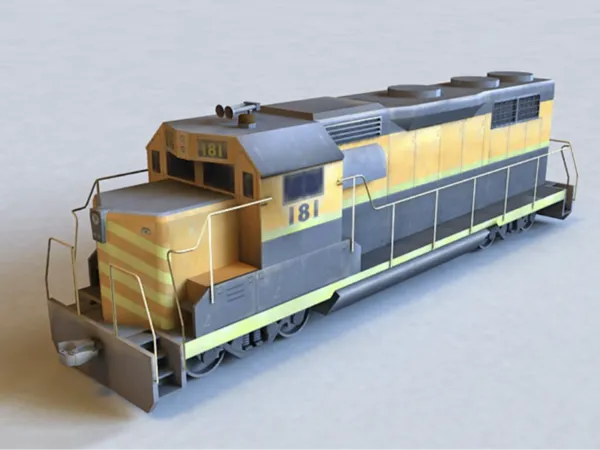 Modèle de train de marchandises