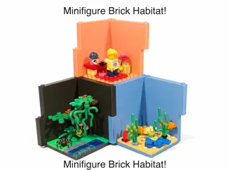 Minifigure Brick Habitat