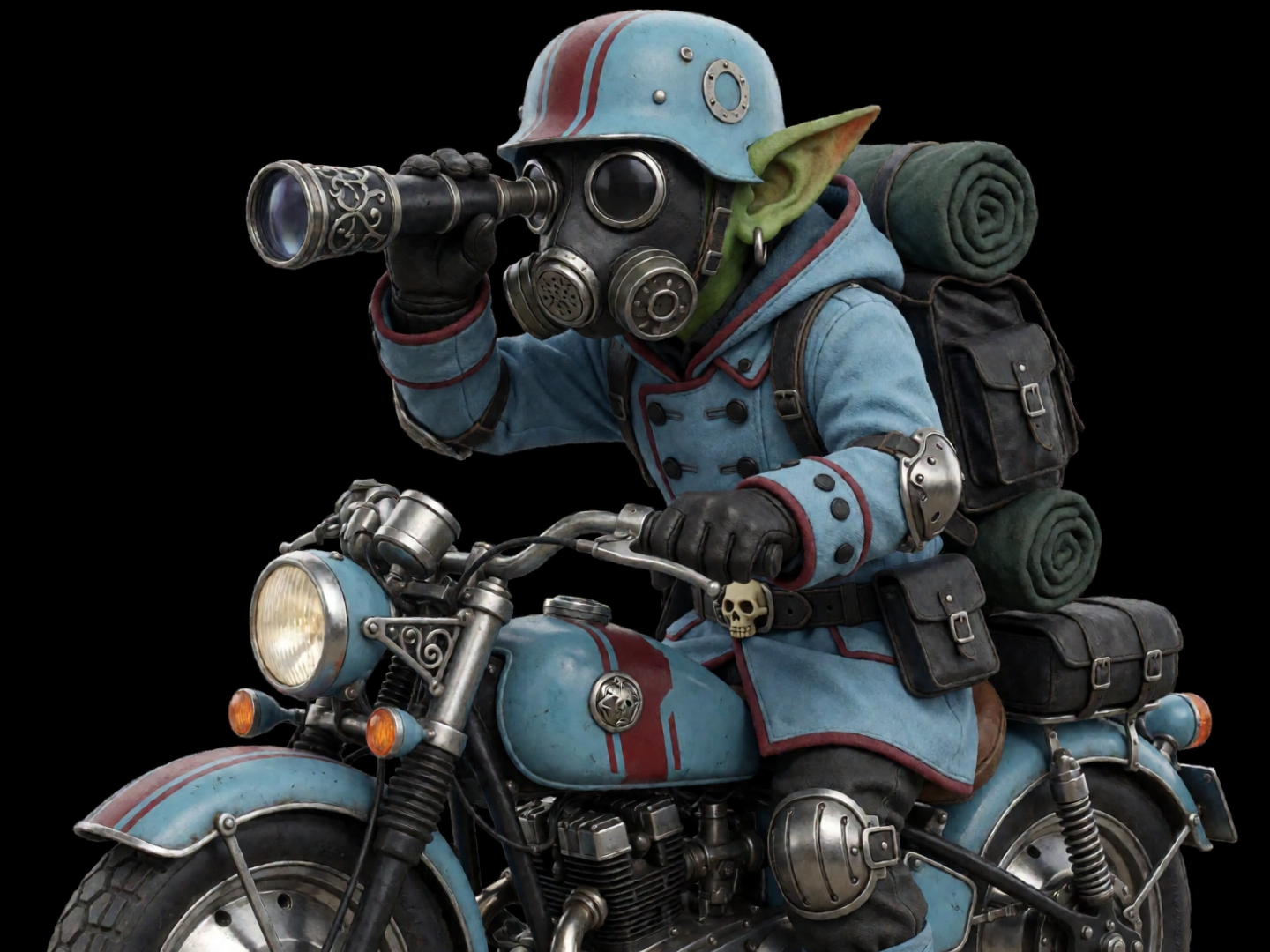 Goblin Steam Korps Moto Infantry