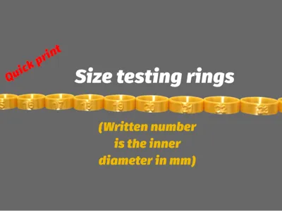 Size testing rings (14-25mm)