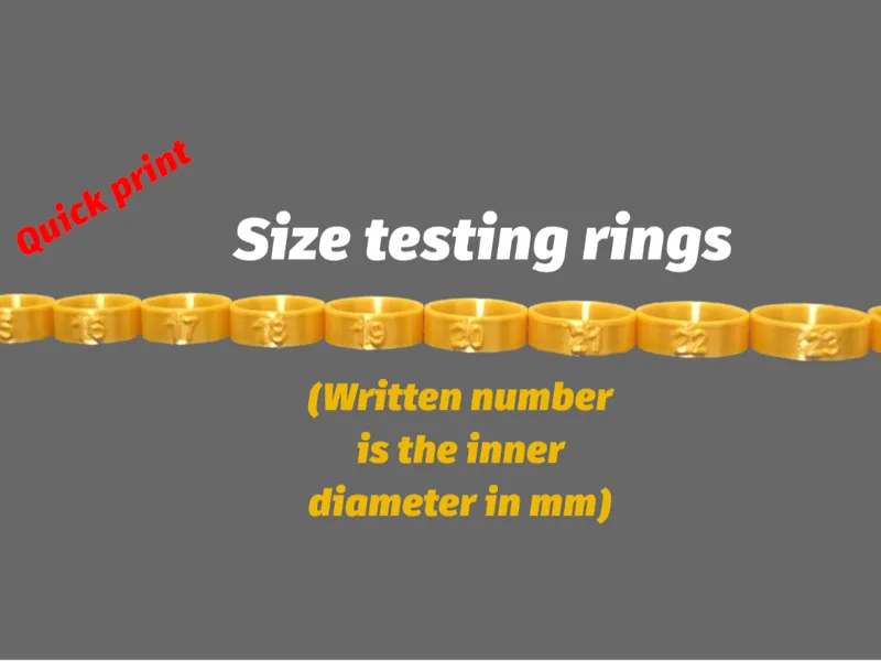Size testing rings (14-25mm)