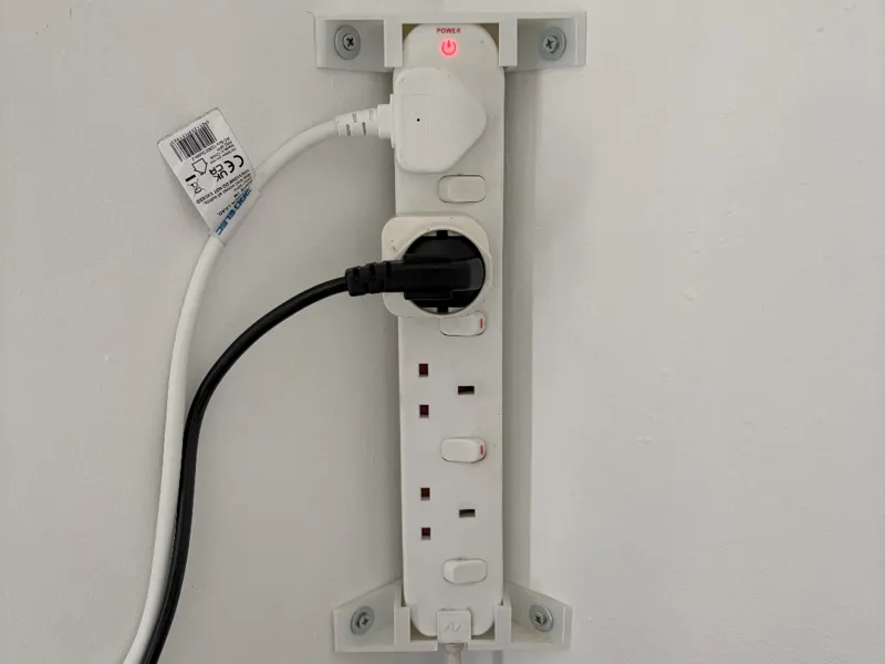Power Strip Corner Bracket