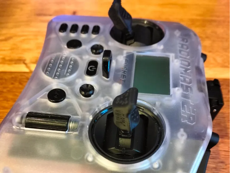 hybrid grip style sticks for M3-M5 thread radios