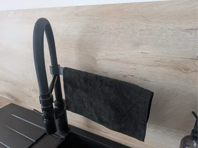 Faucet Mounted Dishcloth Holder