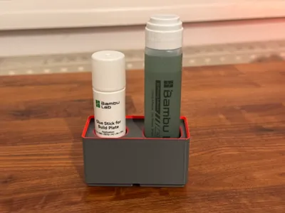 Gridfinity Holder - Glue Stick & Liquid Glue