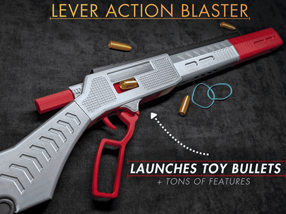 Lever Action Blaster | Working Slingshot Toy