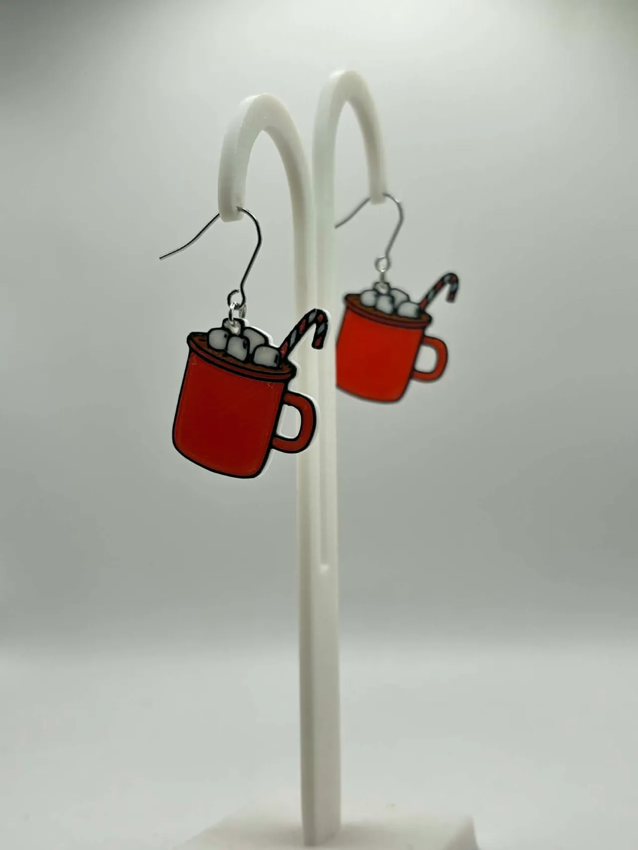 Christmas Hot Chocolate Earrings view 2