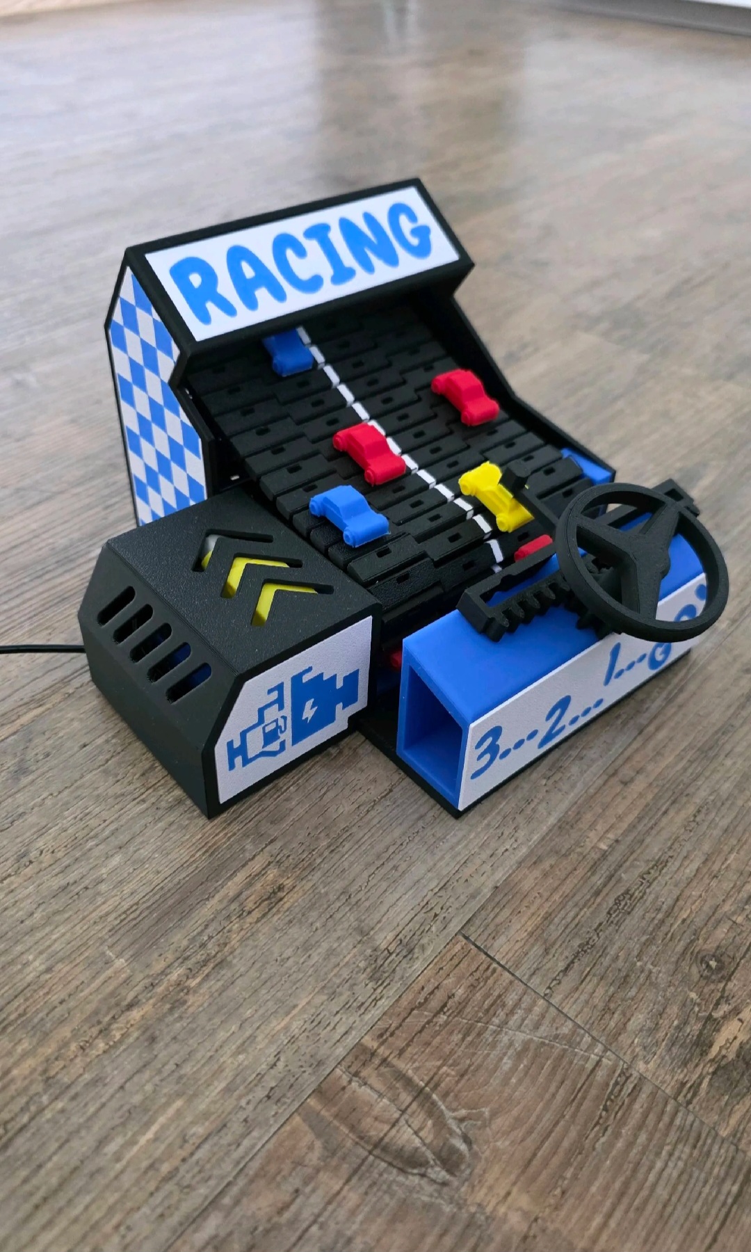 Miniatura 8 do modelo 3D Mini Arcade - Steering Dodge Car Toy