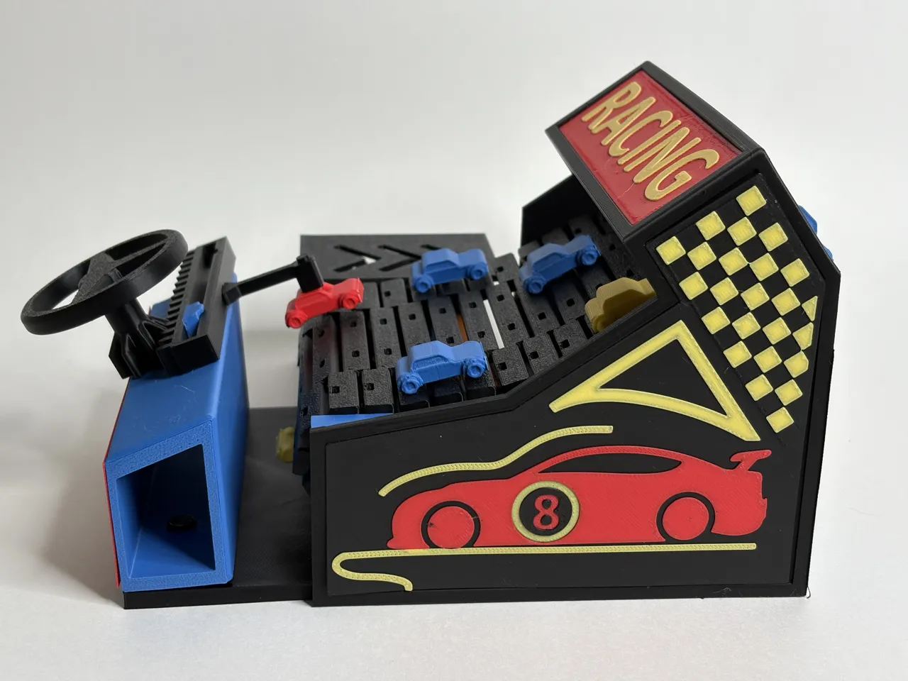 Mini Arcade - Steering Dodge Car Toy view 4