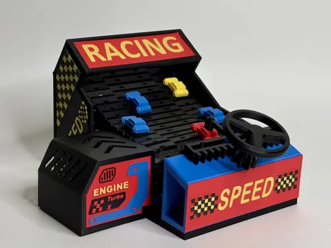 Mini Arcade - Steering Dodge Car Toy view 3