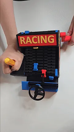 Mini Arcade - Steering Dodge Car Toy view 2