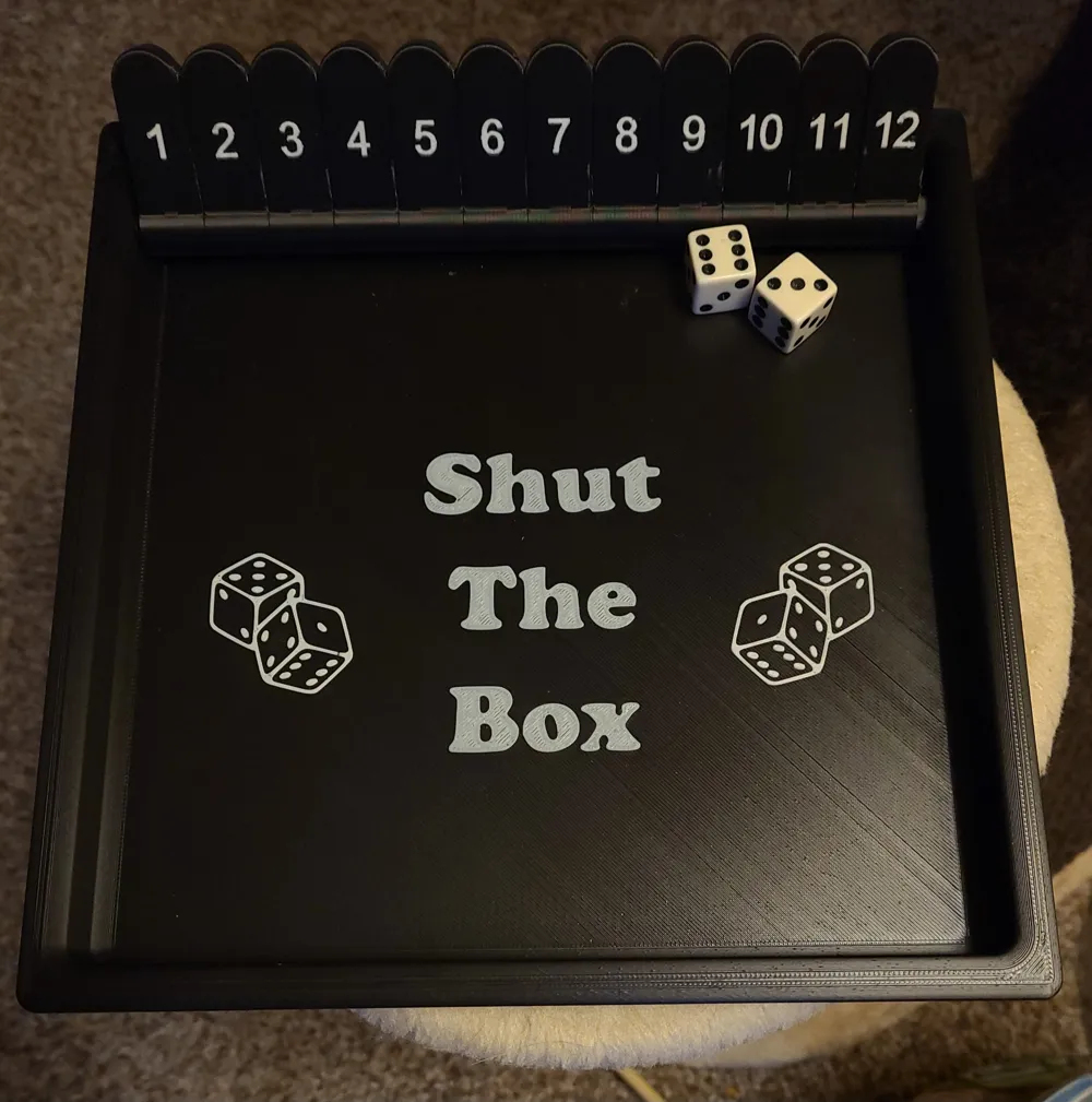 Shut The Box - Free 3D Print Model - MakerWorld