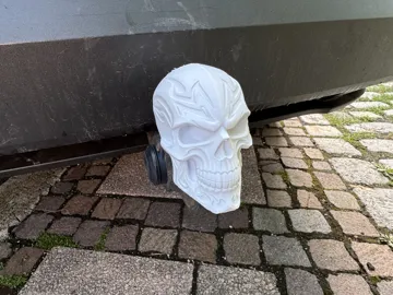 Adorno temático: Tribal Skull Tow Hitch Cover — vista de referencia 4