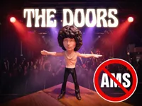 Jim Morrison NO AMS altezza 23 cm