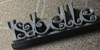 Prénom Isabella en relief décoratif — photo 3