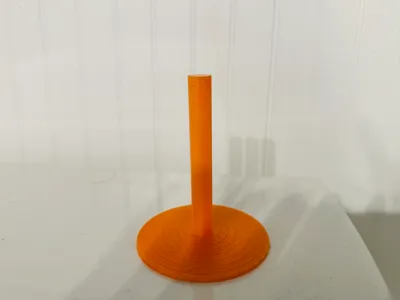 Simple toilet paper holder