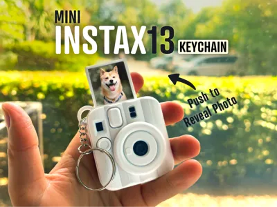 NEW Mini Instax 13 Fidget/Keychain - Push Film
