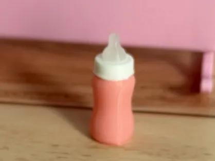 Mini Baby Dollhouse Bottle
