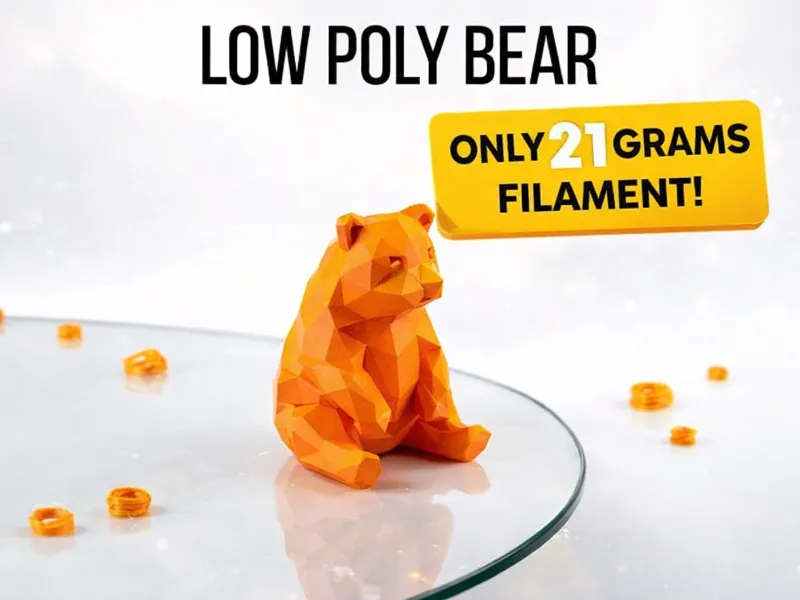 Low Poly Bear