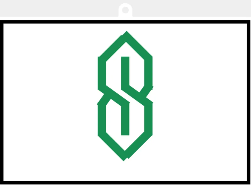 cool S keychain 
