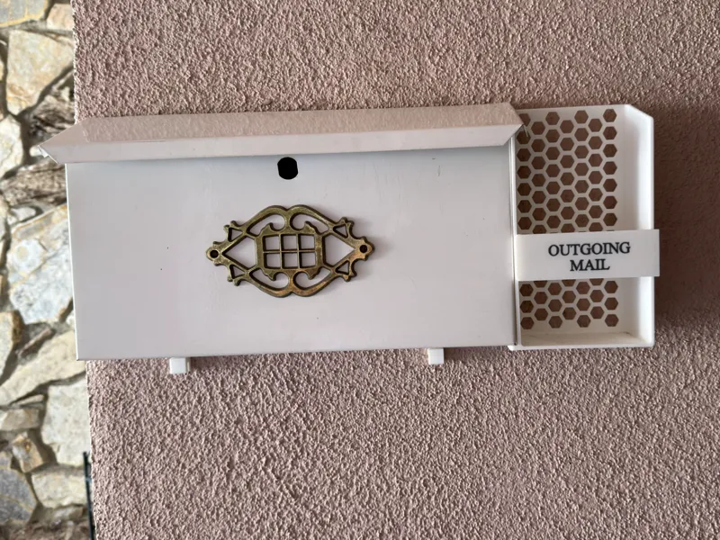 Mailbox Outgoing Mail Side Pocket (Parametric)