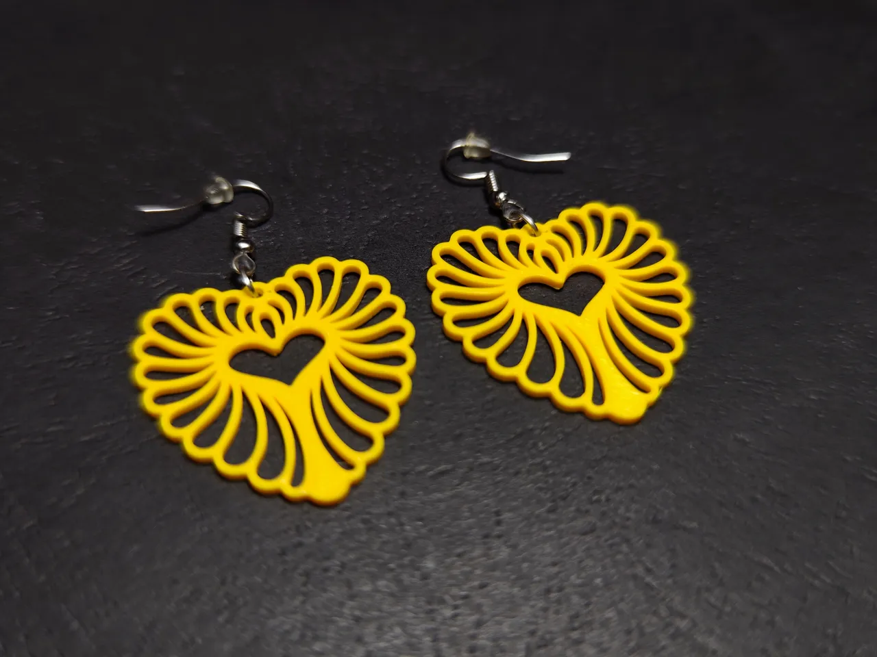 Heartflare Emblem Earrings view 2