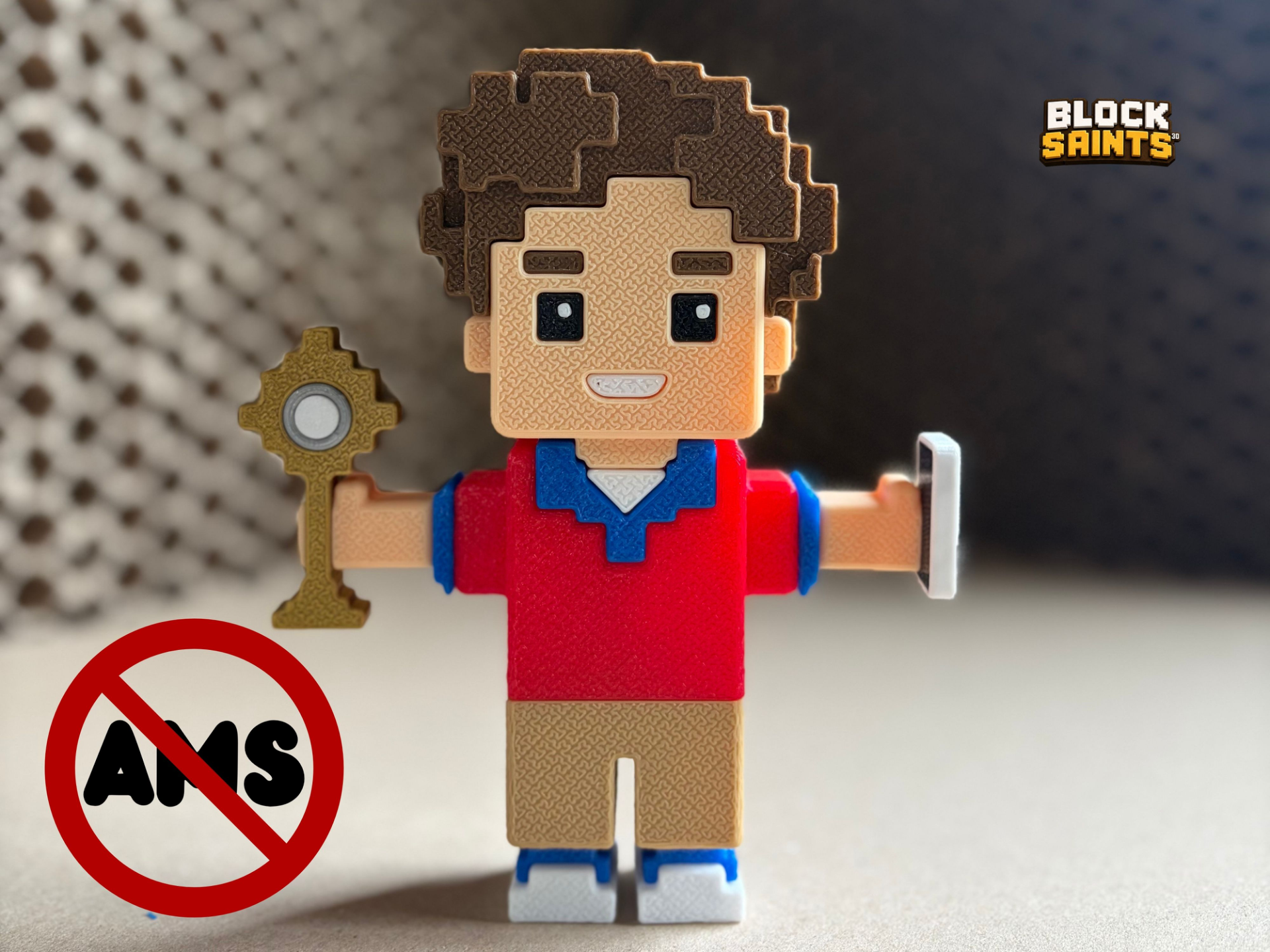 Saint Carlo Acutis | 3D Printable STL Model 3D model