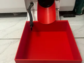 Wassertank der Waschmaschine LG