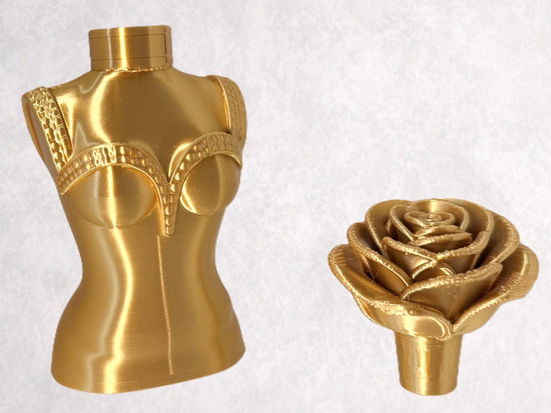 A Feminine Potion Bottle
