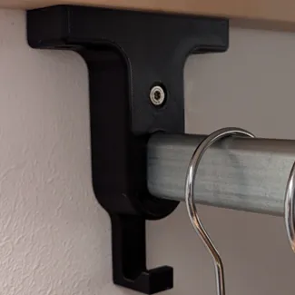 Halter für Kleiderstange - cloth hanger mount