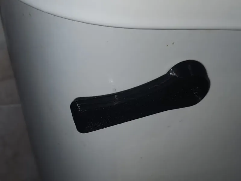 Toilet lever