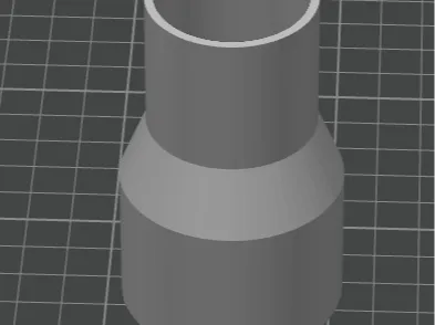Pool Adapter 50 mm auf 38 mm 2 mm Wandstärke