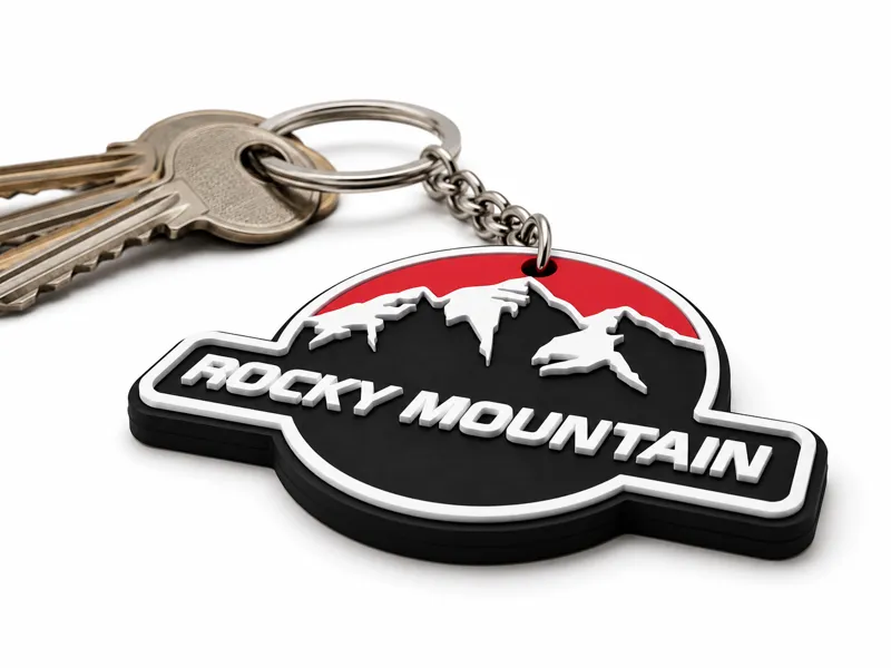 Rocky Mountain Bikes Keychain 