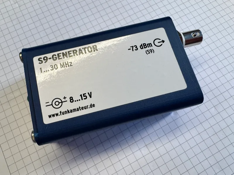 Gehäuse für S9-Normpegelgenerator von Box73.de