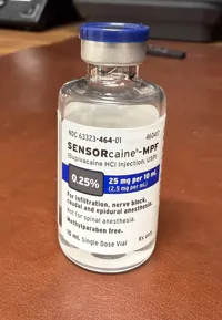 10 ml x 12 - Bupivacaine SENSORcaine-MPF
