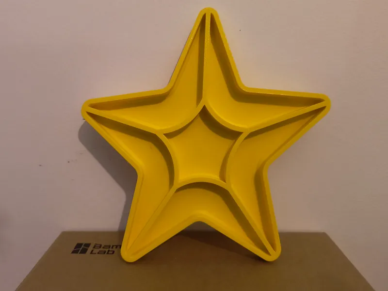 Sensory Play Tray - Star- A1 mini friendly