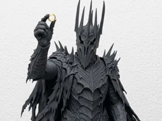 Sauron - Busto detallado para impresión en PLA