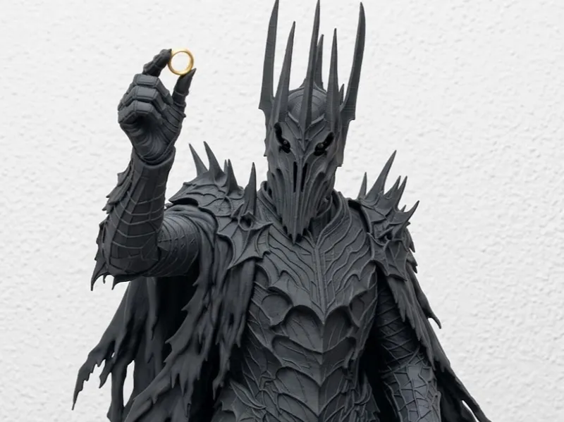 Sauron - Busto detallado para impresión en PLA
