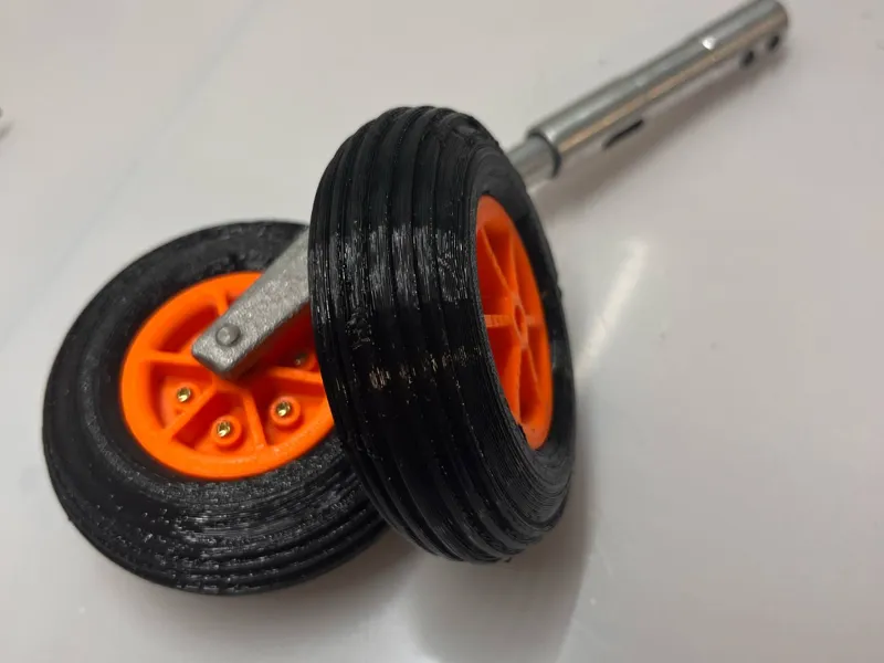Rc wheel 76mm/3 inch 5mm shaft